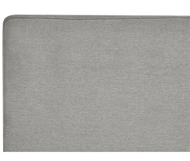 Beliani Cama continental com arrumação Poliéster MINISTER 168x209 Bege
