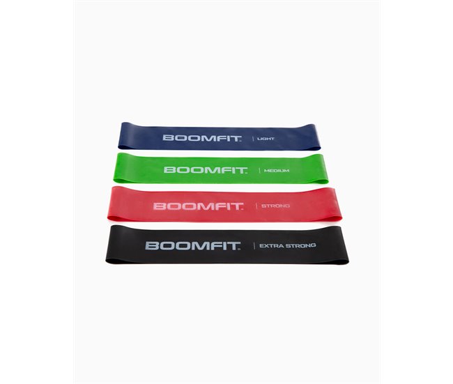 Mini Banda Elástica Extra Forte - BOOMFIT Preto