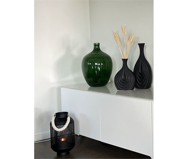 Beliani Jarro decorativo THAPSUS Preto