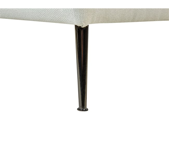 Beliani Chaise longue à esquerda Poliéster RIOM Azul/ Verde