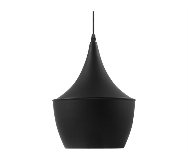 Beliani Candeeiro de tecto FRASER Preto