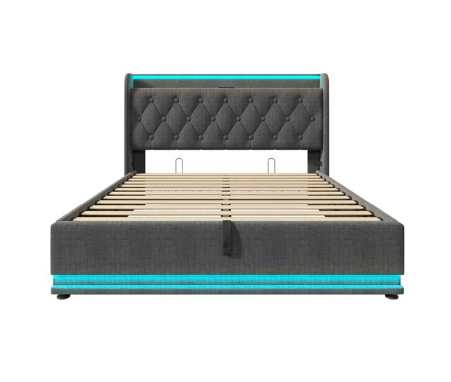 Camas com estrado elevatório