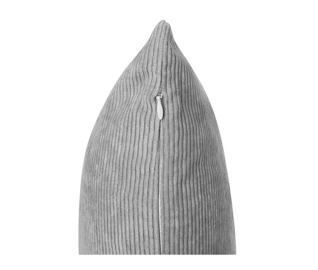 Beliani Almofada decorativa NOLANA 45x45 Cinza