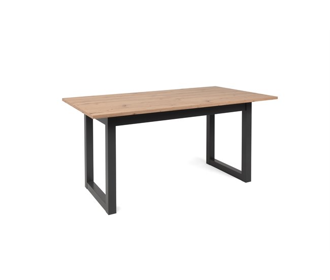 Mesa de jantar extensível CATHY Carvalho