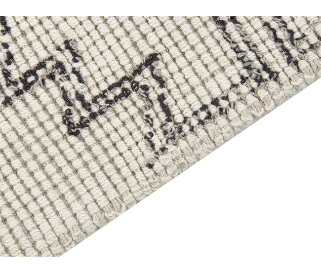 Beliani Entrelaçado URLA 80x150 Bege