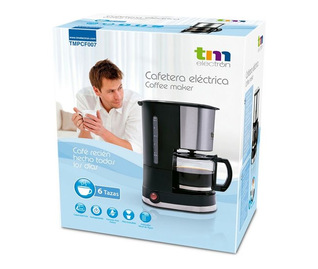 Máquina de Café de Filtro Preto / Cinza