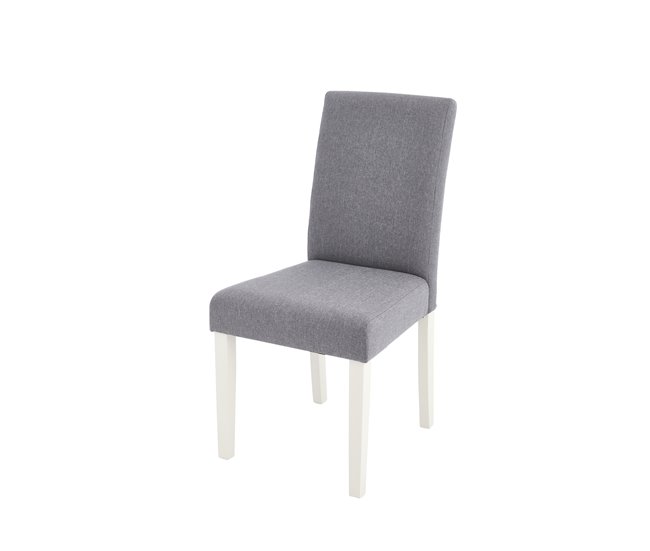 Conjunto de 2 cadeiras de jantar SOFIA  Cinza Claro