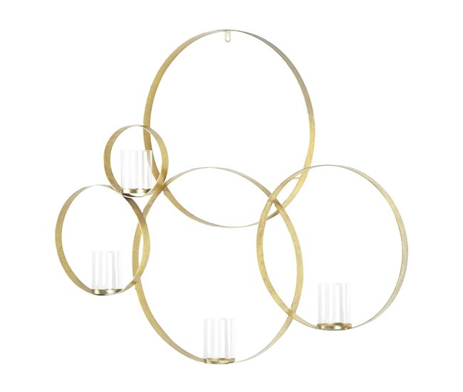 Beliani Candelabro BURU Dourado