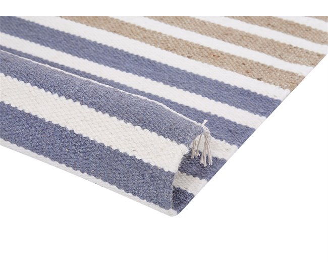 Beliani Entrelaçado ENGIZ 140x200 Multicor