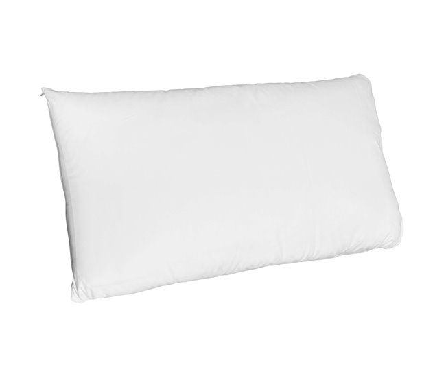 Almofada Moshy com capa dupla e microfibra 70x30 Branco