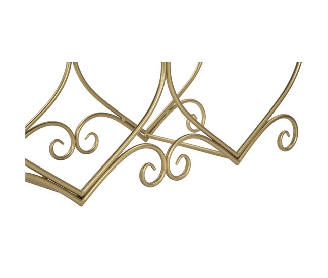 Banco Coração 3 105x37 Branco