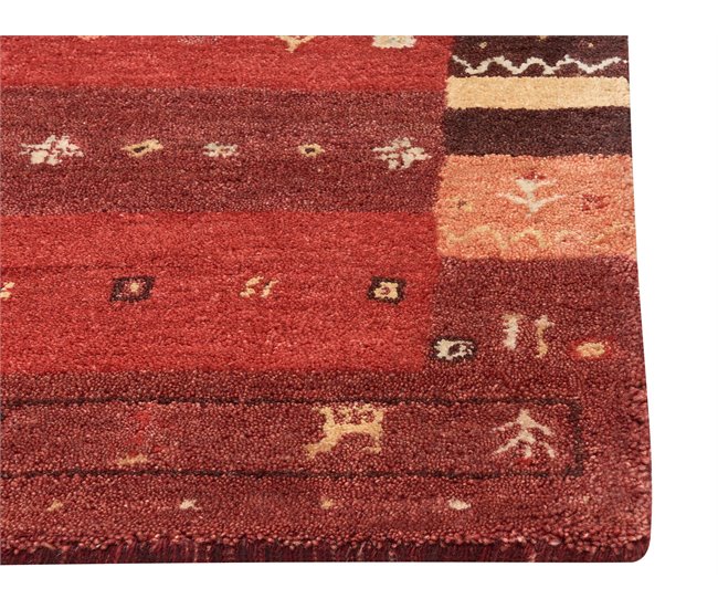 Beliani Pelos curtos SINANLI 80x150 Vermelho