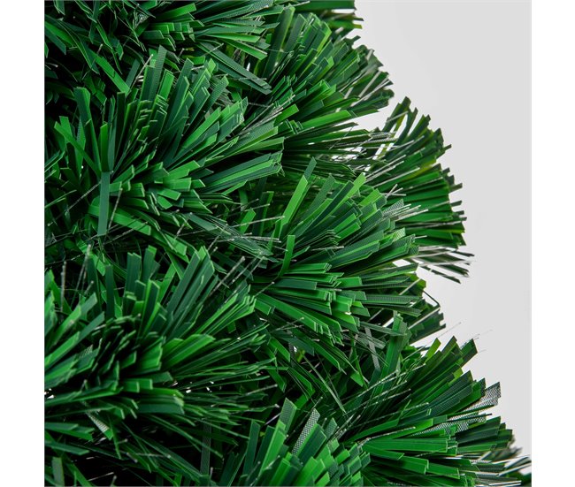 Árvore de Natal PVC e Metal HOMCOM, casa - natal Verde