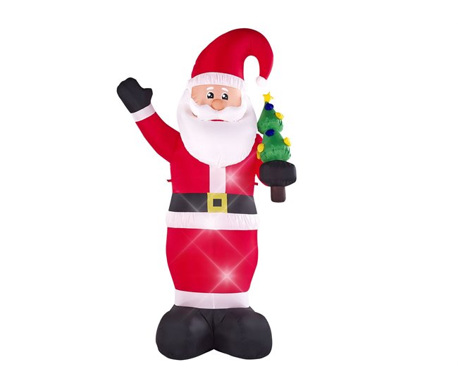 Beliani Decoração insuflável IVALO Vermelho