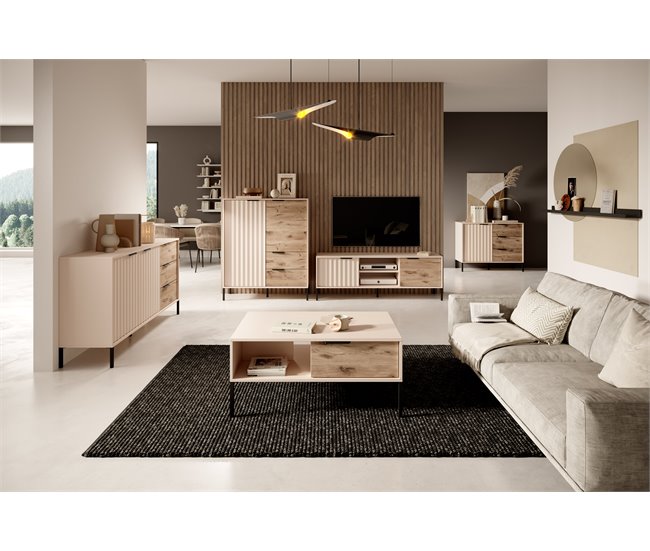 Aparador RAVE 150 2D2SB 154 Bege