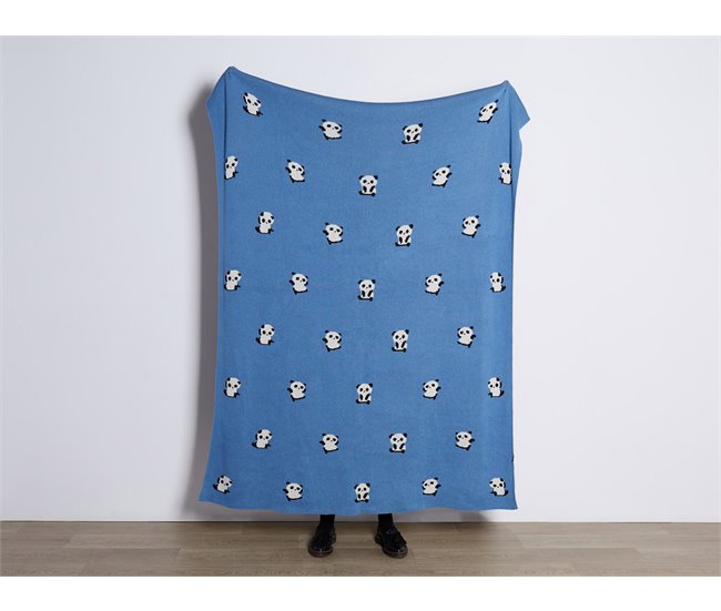Beliani Manta TALOKAN Azul