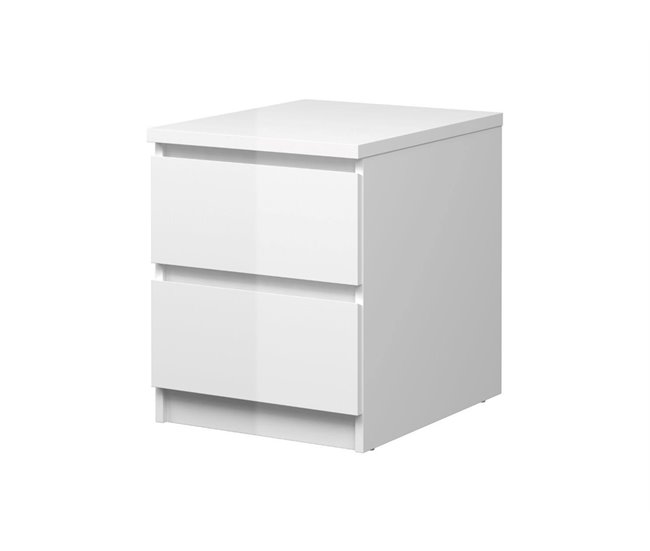 Mesa de cabeceira NAIA Branco Brillo