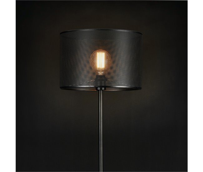 Candeeiro de pé Arensburg design moderno [lux.pro]. Preto