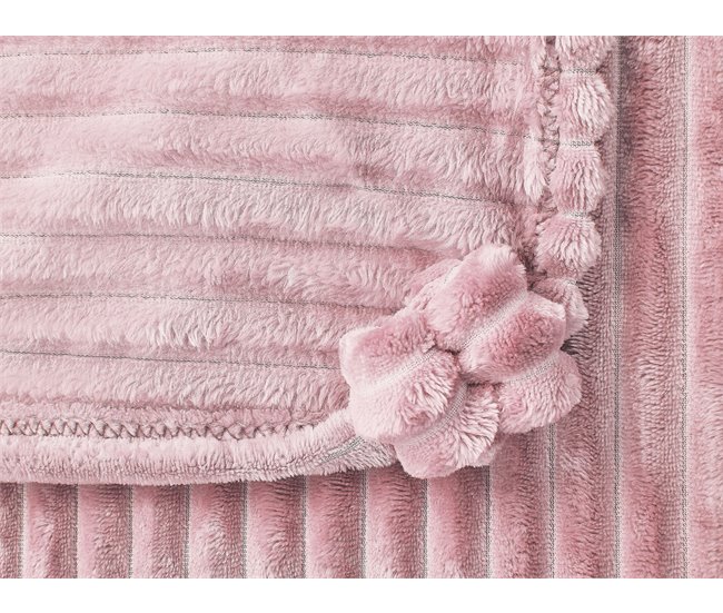 Beliani Manta KAWERI Rosa