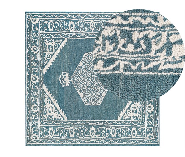 Beliani Pelos curtos GEVAS 200x200 Azul