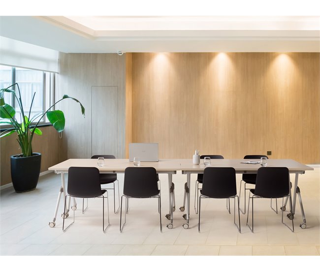 Beliani Secretária dobrável BENDI 160x60 Branco