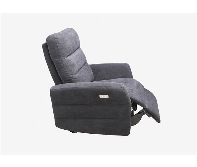 Cadeirão ZEUS relax elétrico cinza Cinza