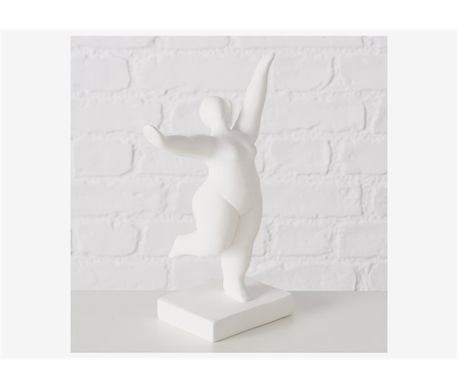 Figura decorativa LALEIA marca BOLTZE Branco