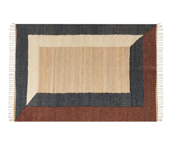 Beliani Entrelaçado ORTAKOY 160x230 Multicor
