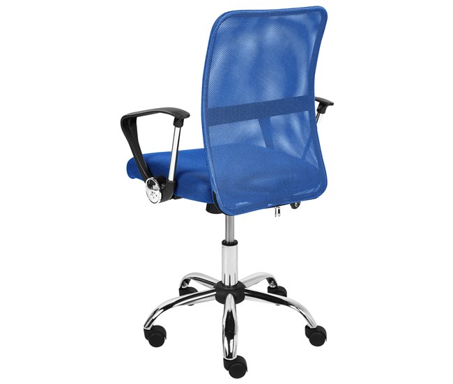 Beliani Cadeira de escritório BEST Azul