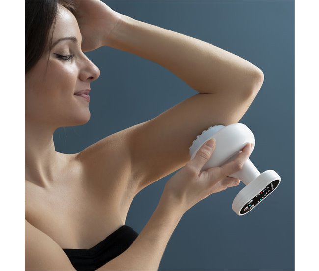 Aparelho de Massagem Anticelulítico Recarregável por Sucção e Calor .. Branco