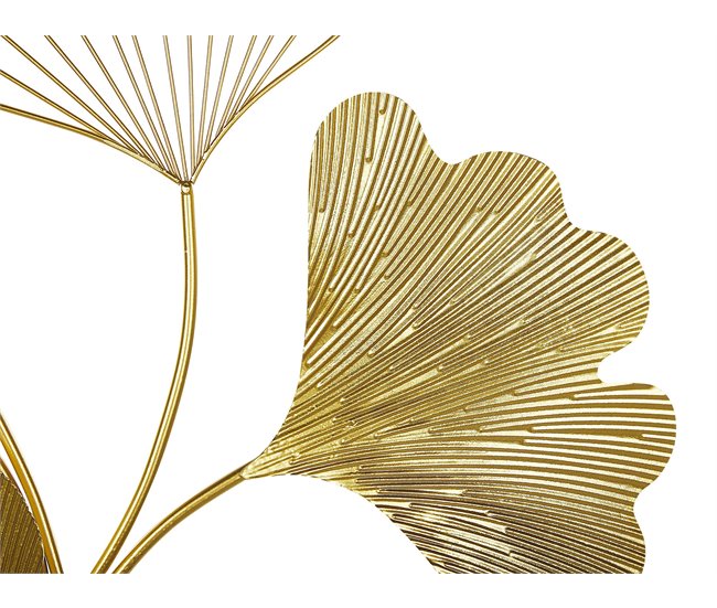 Beliani Decoração de parede INDIUM Dourado