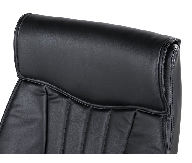 Beliani Cadeira de escritório TRIUMPH Preto