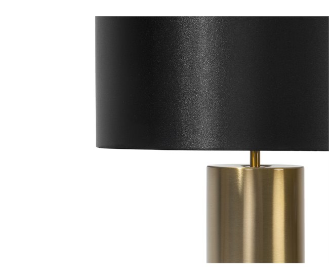 Beliani Candeeiro de mesa DARLING Preto