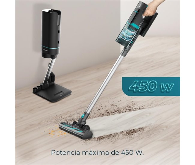 Aspirador sem Cabo ROCKSTAR 10000 NEBULA STATION Preto
