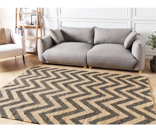 Beliani Entrelaçado DEDEPINARI 160x230 Bege