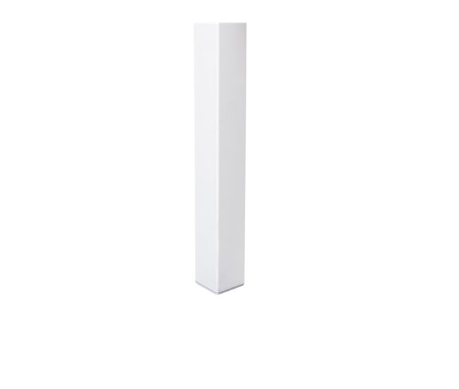 Beliani Cama com estrado Ferro BATTUT Branco