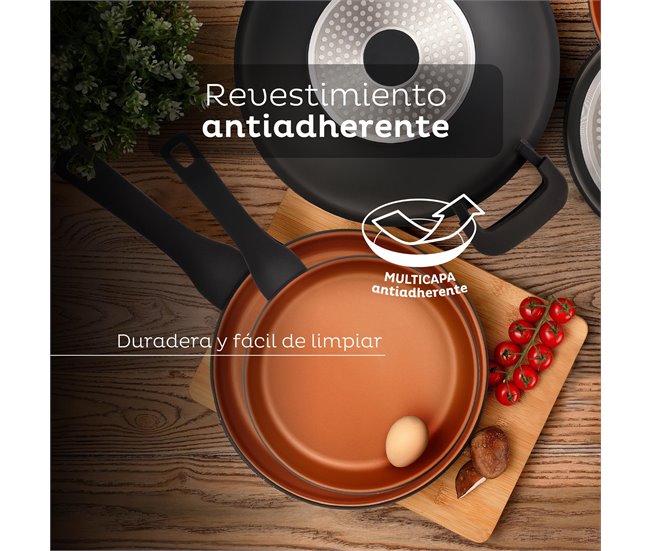 Frigideira Castanho