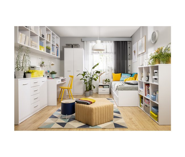 Secretária Ewen 100x59 Branco