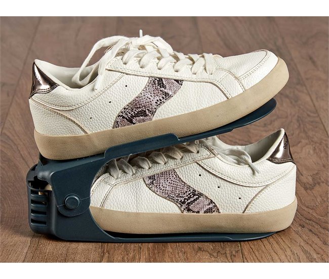 Organizador de sapatos ajustável PLASTIK Cinza