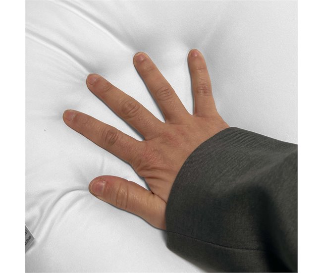 Almofada Nova Moshy 100% Fibra de Poliéster 105x35 Branco