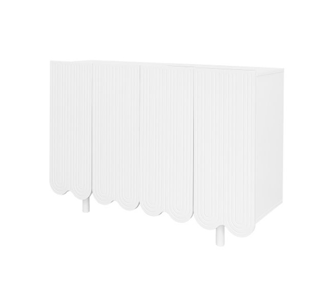 Armário de jantar, armário de arrumação, armário de sala de estar 120 Branco