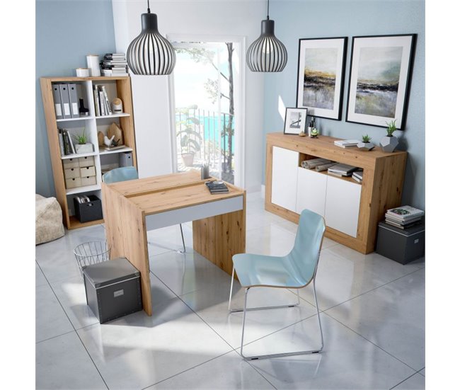 Prateleira Noa Carvalho Cinza