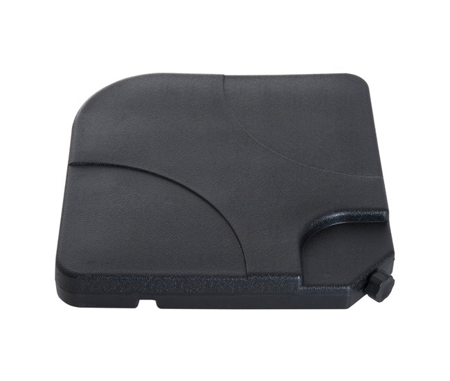Base para Chapéu de Sol de 4 Peças HDPE Outsunny 50x50 Preto