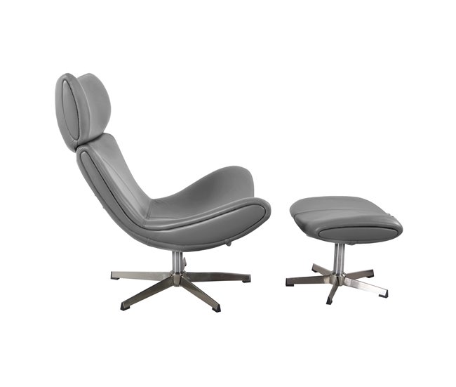 Cadeirão relax Manual BETA  Cinza