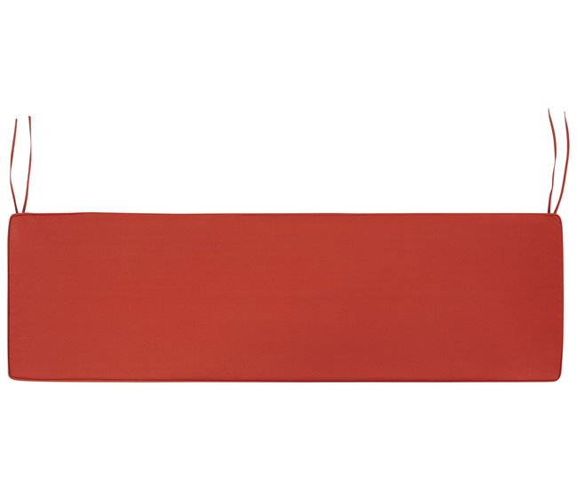 Beliani Banco Madera de acacia SOVANA 160x60 Vermelho