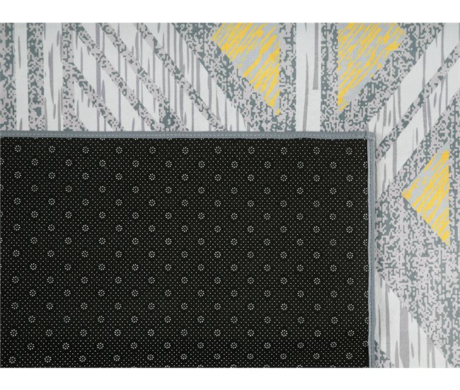 Beliani Pelos curtos KARGI 160x230 Cinza Claro