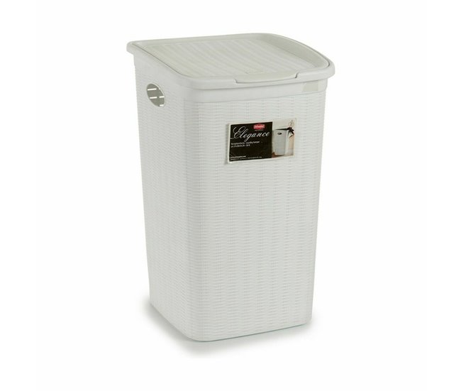 Cesto da Roupa Elegance Branco