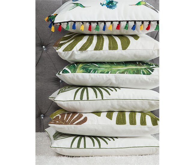 Beliani Cojín decorativo MALLOW Multicor