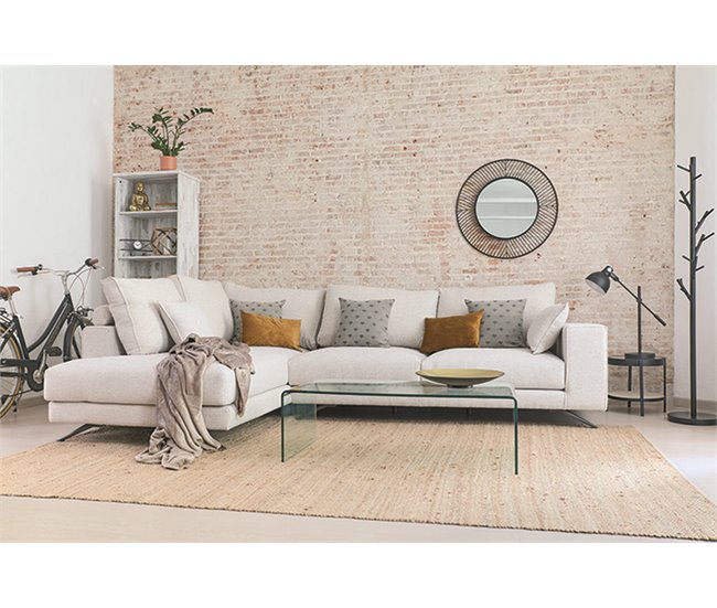 Sofá de canto MERCURY Bege