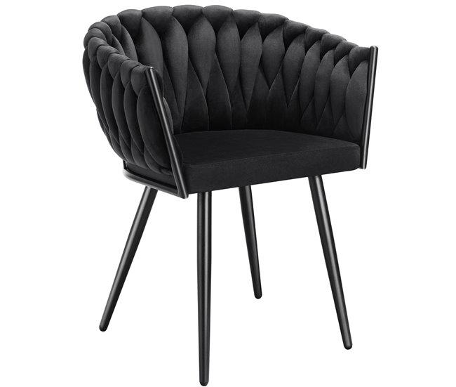 Conjunto de cadeiras Preto